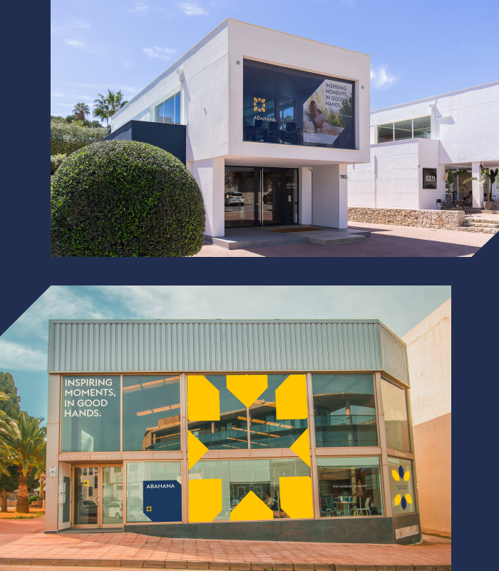 Pareja disfrutando en una villa