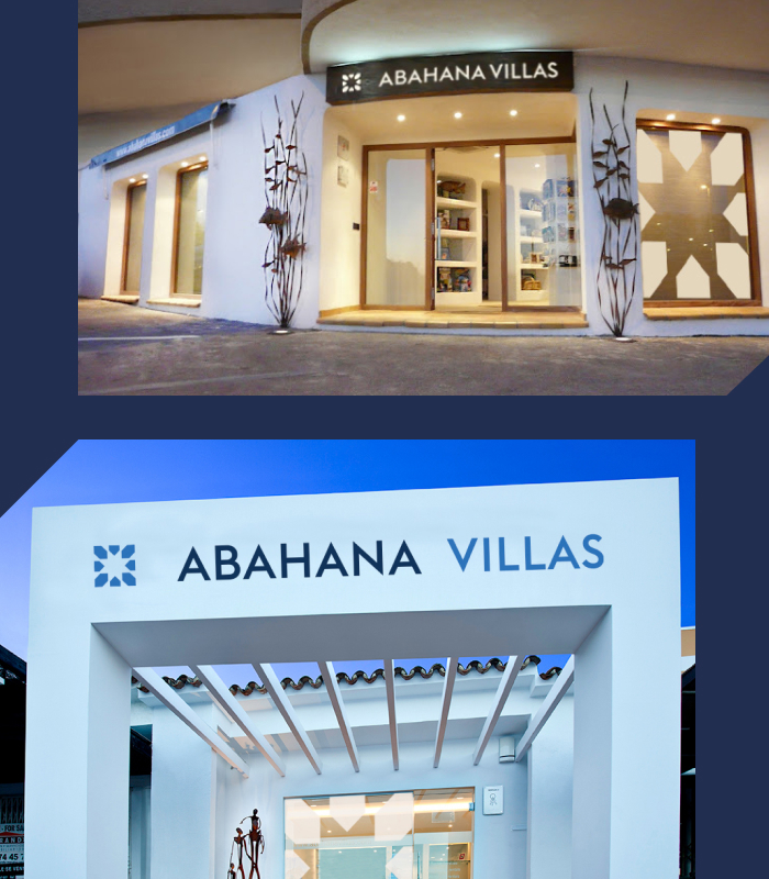 Pareja disfrutando en una villa