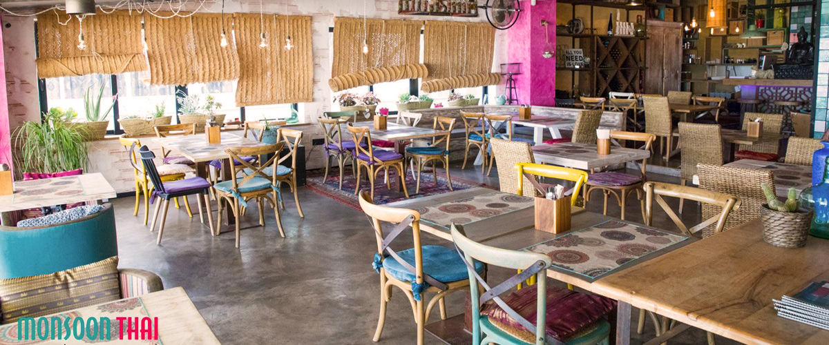 Monsoon Thai - Acogedor ambiente en el interior del restaurante en Jávea Monsoon Thai.