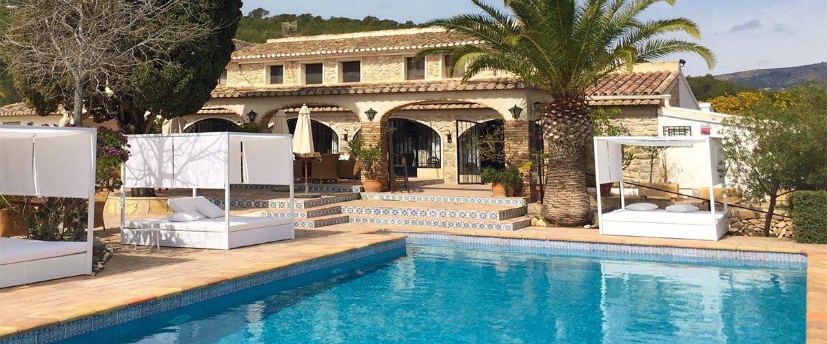 Casa del Maco - Terraza del restaurante La Casa del Maco en Benissa.