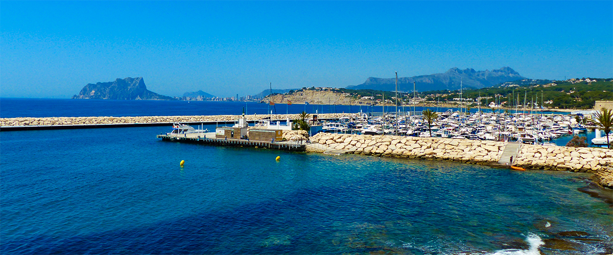 Abahana Villas - Vistas desde el mirador de Moraira.
