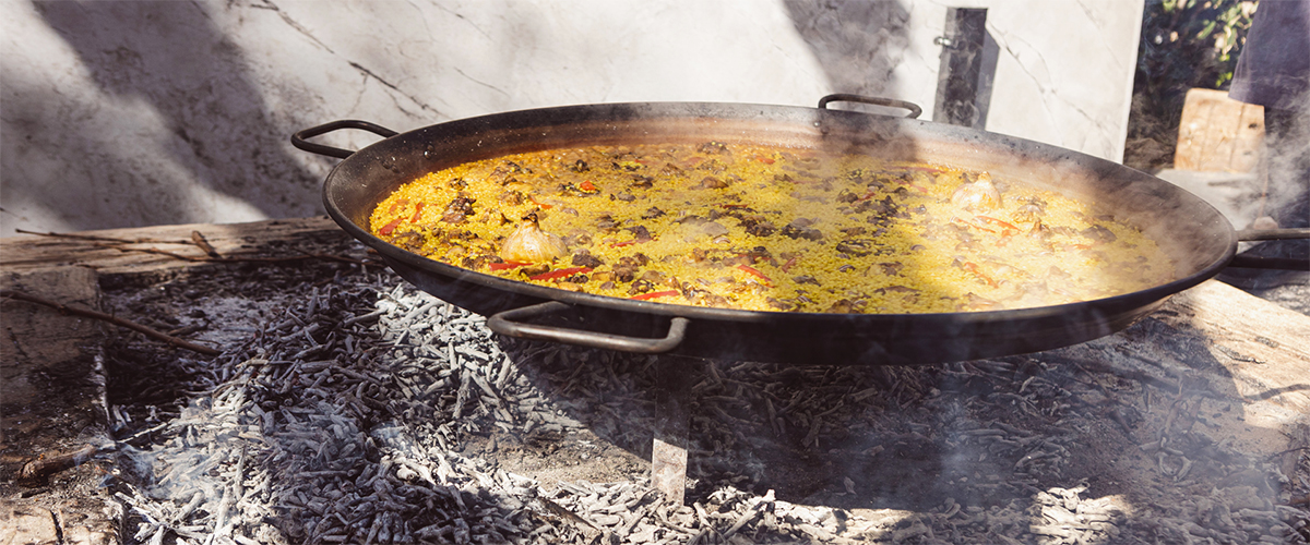 Alfonso Mira- Arroz de Vinalopó con conejo y caracoles.